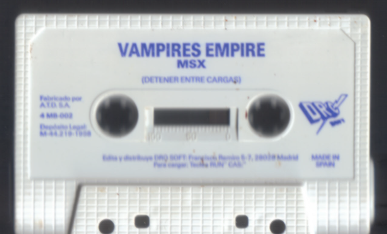 Vampire's Killer (Normal) Cassette.png
