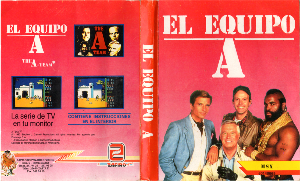 El Equipo A (Doble) Carátula