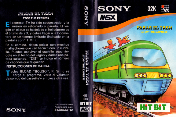 Stop The Express (Parar El Tren) (Estuche) Carátula
