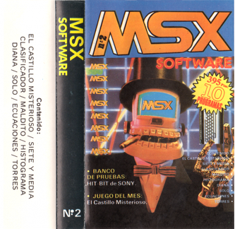 MSX Software Nº2 Carátula