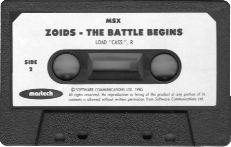 Zoids The Battle Begins (Estuche) Cara B.png