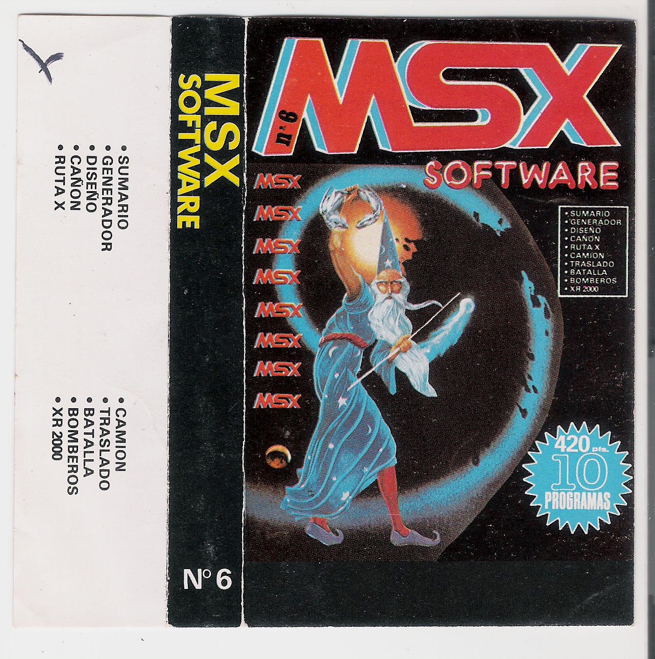 MSX Games World - MSX Software Nº 6